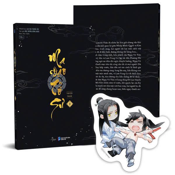 ma đạo tổ sư - bản truyện tranh - tập 8 - tặng kèm bookmark bế