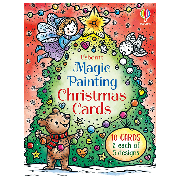 magic painting christmas cards