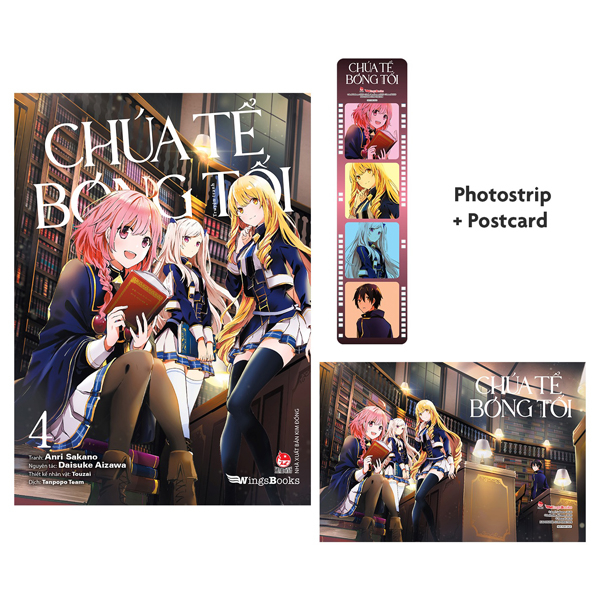 [manga] chúa tể bóng tối - tập 4 - tặng kèm postcard + photostrip