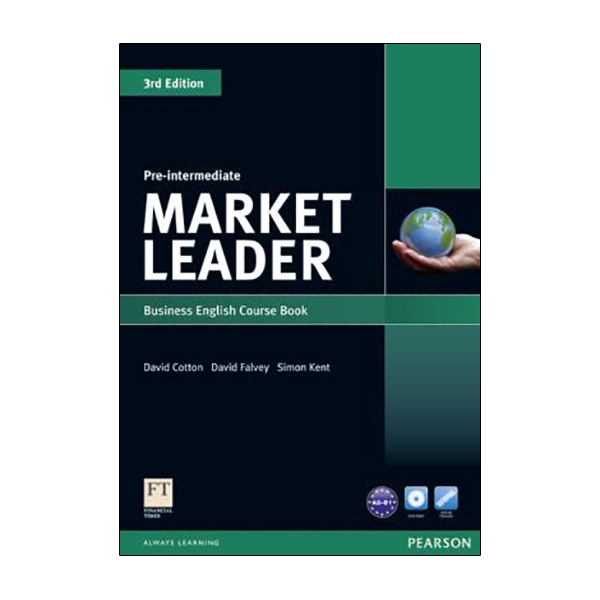 market leader 3rd edition pre-intermediate course book and dvd-rom pack