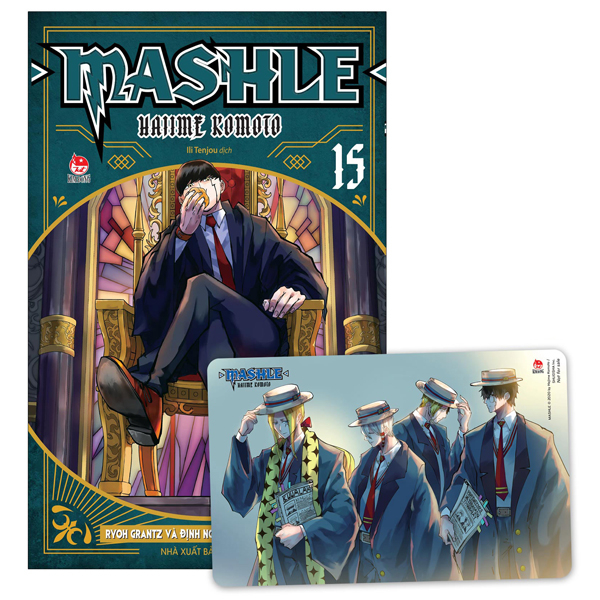 MASHLE - Tap 15 - Ryoh Grantz Va Dinh Nghia Dan Ong Dich Thuc - Tang Kem Postcard PVC