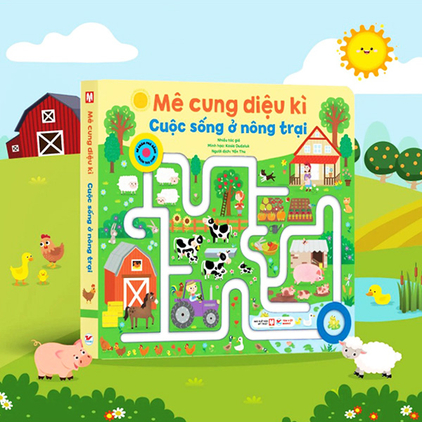 mê cung diệu kì - cuộc sống ở nông trại - bìa cứng