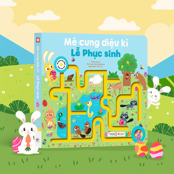 mê cung diệu kì - lễ phục sinh - bìa cứng