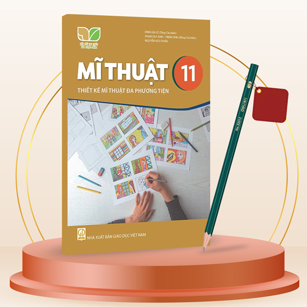 Mĩ Thuật 11 - Thiết Kế Mĩ Thuật Đa Phương Tiện (Kết Nối) (Chuẩn) - Kèm Bút Chì 2B Deli 33312-2B