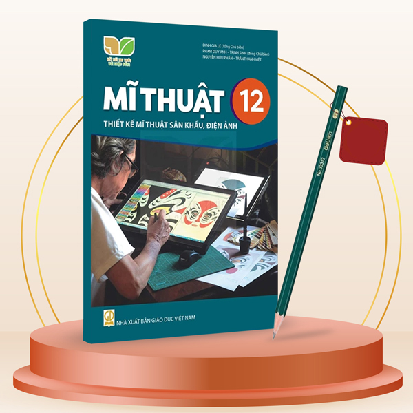 Mĩ Thuật 12 - Thiết Kế Mĩ Thuật Sân Khấu, Điện Ảnh (Kết Nối) (Chuẩn) - Kèm Bút Chì 2B Deli 33312-2B