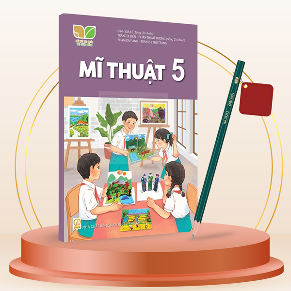 Mĩ Thuật 5 (Kết Nối) (Chuẩn) - Kèm Bút Chì 2B Deli 33312-2B