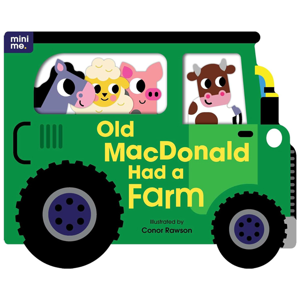 mini me - shaped board book - old macdonald had a farm