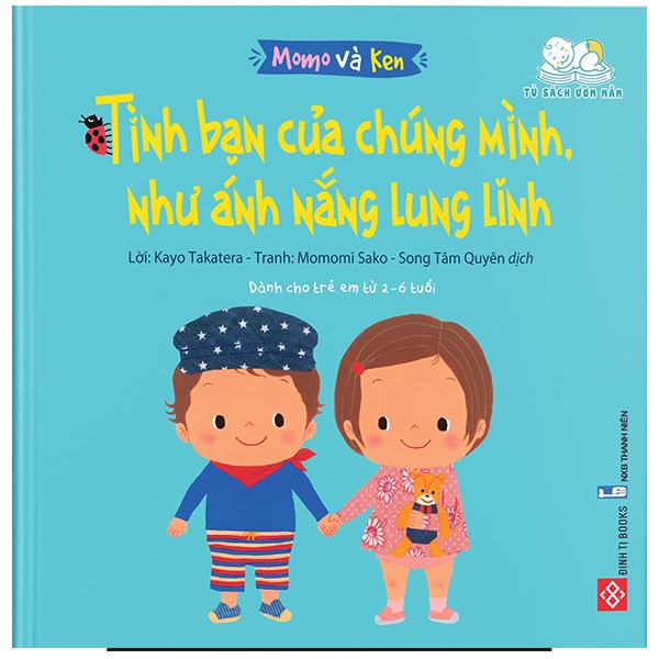 momo và ken - tình bạn của chúng mình, như ánh nắng lung linh