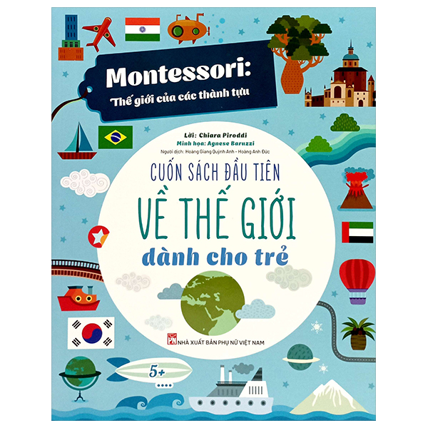 montessori - cuốn sách đầu tiên về thế giới dành cho trẻ