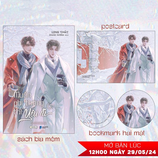 muốn phi thăng thì yêu đi - tập 3 - tặng kèm bookmark tròn + postcard bồi cứng