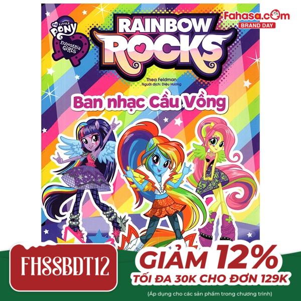 my little pony - rainbow rocks - ban nhạc cầu vồng (hình dán)