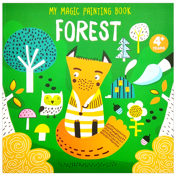 my magic painting book: forest