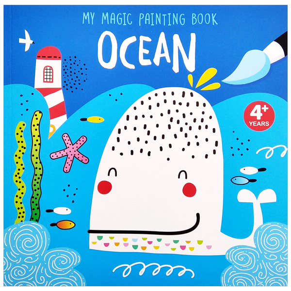 my magic painting book: ocean