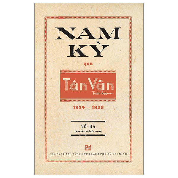 nam kỳ qua tân văn tuần báo (1934-1936)