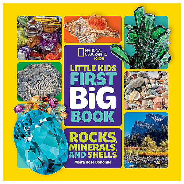 national geographic little kids first big book of rocks, minerals & shells