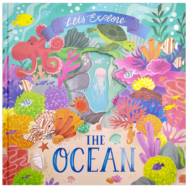 nature die-cut book - let's explore! the ocean