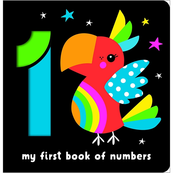 neon cut outs - my first book of numbers