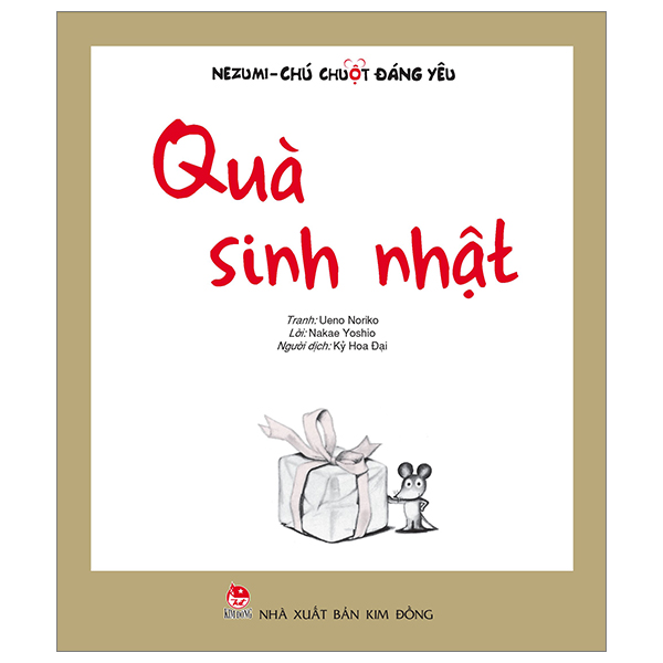 nezumi - chú chuột đáng yêu - quà sinh nhật (tái bản 2024)