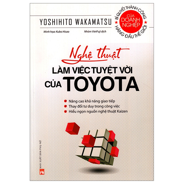 nghệ thuật làm việc tuyệt vời của toyota (tái bản 2023)