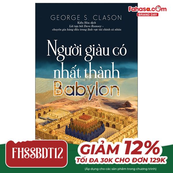 người giàu có nhất thành babylon (tái bản)