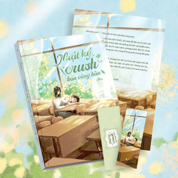 nhật ký crush bạn cùng bàn - tặng kèm bookmark bồi cứng