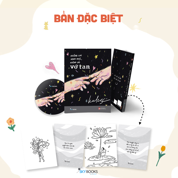 những khi hạnh phúc, những lúc vỡ tan - bản đặc biệt - tặng kèm 1 bookmark + 10 postcard tô màu