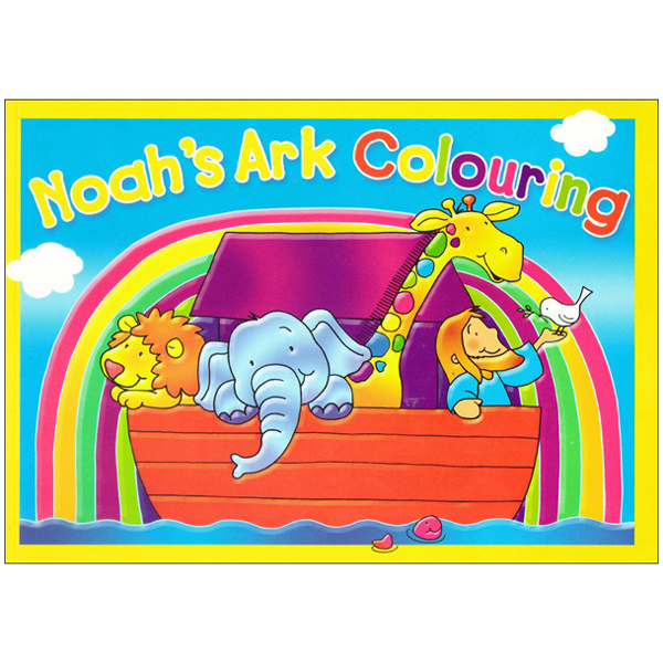 noah's ark colouring