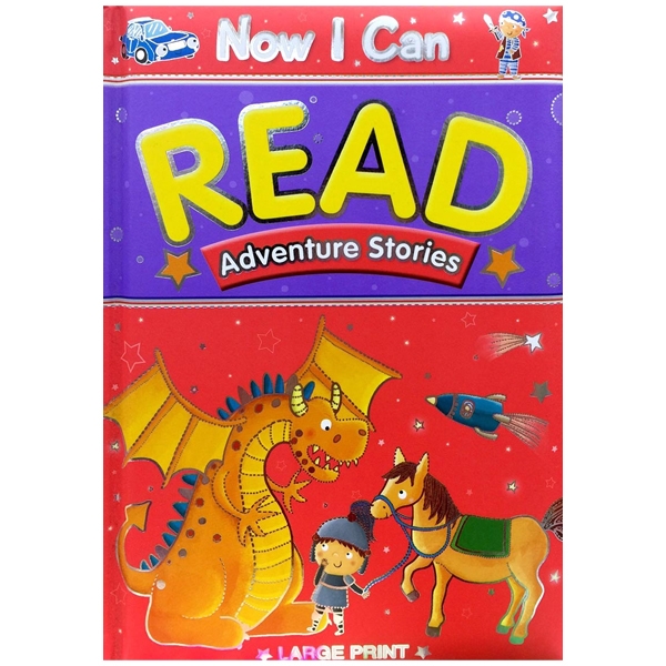 now i can read: adventure stories