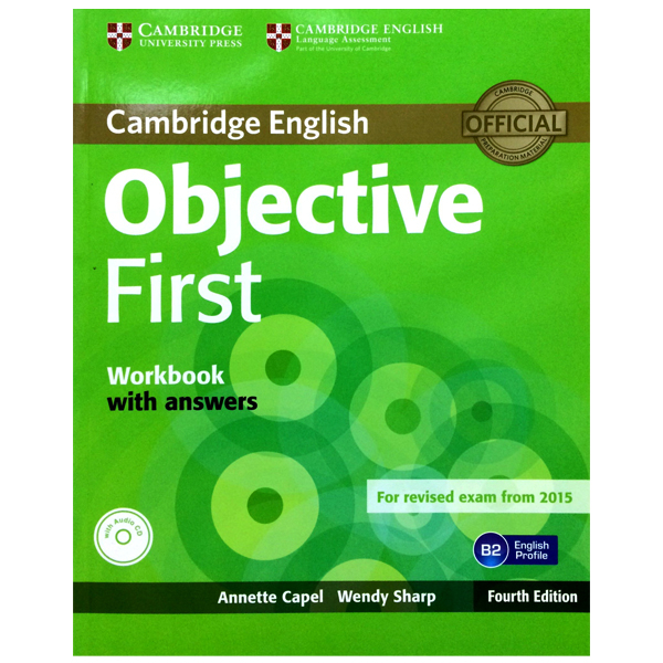 objective first workbook with answers with audio cd 4th edition