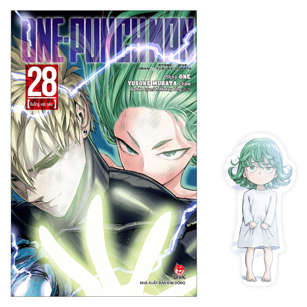 one-punch man - tập 28 - xuống vực sâu - tặng kèm bookmark