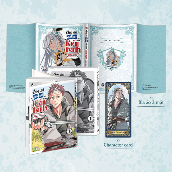 Ong Chu Nha Que Tro Thanh Kiem Thanh - Dam De Tu Thanh Danh Khong Cho Toi Yen On Day Kiem Duoi Que - Tap 1 - Ban Dac Biet - Tang Kem Bia Ao Hai Mat + Character Card