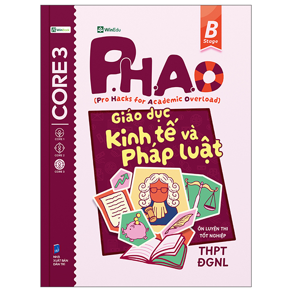 P.H.A.O - Pro Hacks For Academic Overload - Giáo Dục Kinh Tế Và Pháp Luật - Ôn Luyện Thi Tốt Nghiệp THPT-ĐGNL