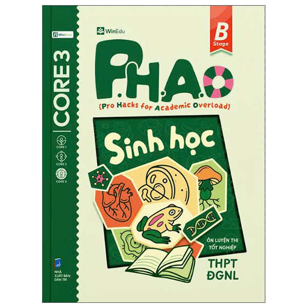 P.H.A.O - Pro Hacks For Academic Overload - Sinh Học - Ôn Luyện Thi Tốt Nghiệp THPT-ĐGNL