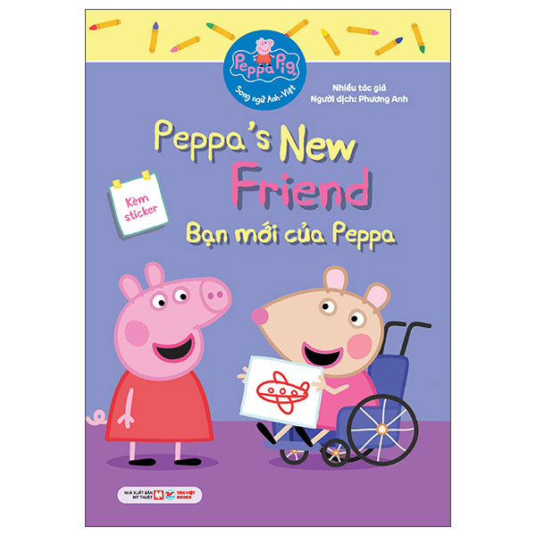 peppa pig - peppaℹs new friend - bạn mới của peppa - song ngữ anh-việt