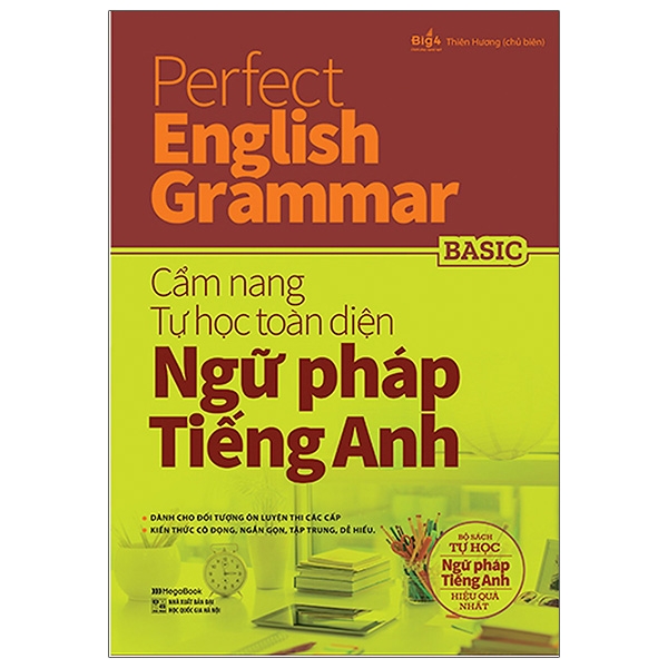 perfect english grammar - cẩm nang tự học toàn diện ngữ pháp tiếng anh - basic