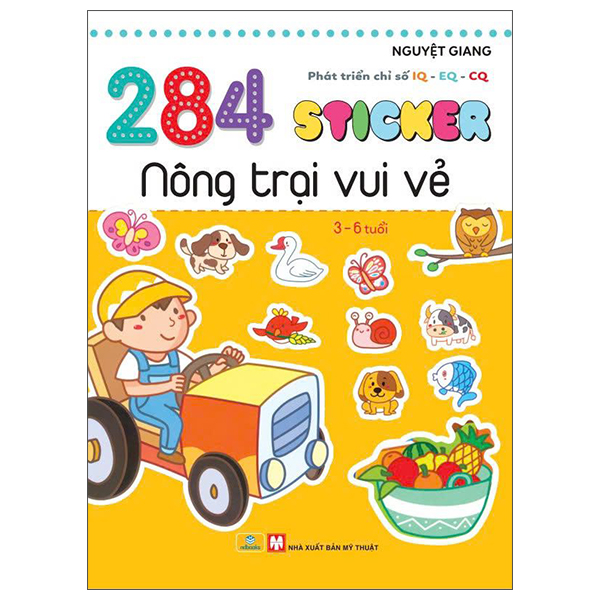 Phat Trien Chi So IQ-EQ-CQ - 284 Sticker Nong Trai Vui Ve
