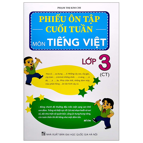 phiếu ôn tập cuối tuần môn tiếng việt lớp 3 (ct)