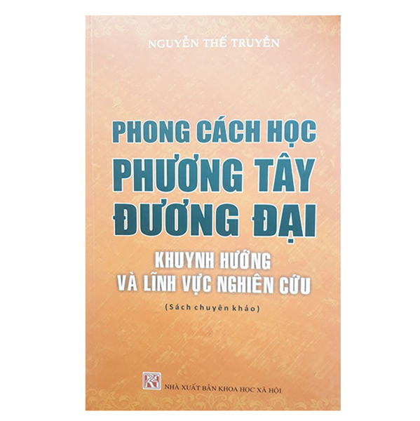 phòng cách học phương tây đương đại - khuynh hướng và lĩnh vực nghiên cứu (sách chuyên khảo)