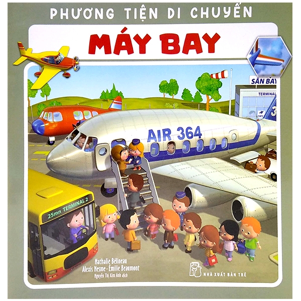 phương tiện di chuyển: máy bay