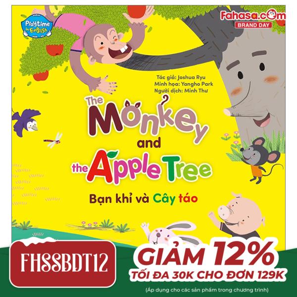 playtime in english - level 4 - monkey and apple tree - bạn khỉ và cây táo