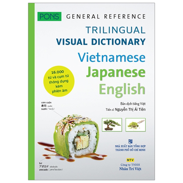 pons general reference - trilingual visual dictionary vietnamese - japanese - english