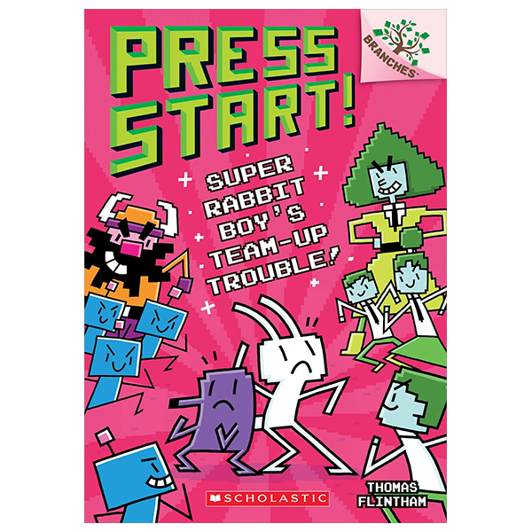 press start! - book 10 - super rabbit boyℹs team-up trouble!