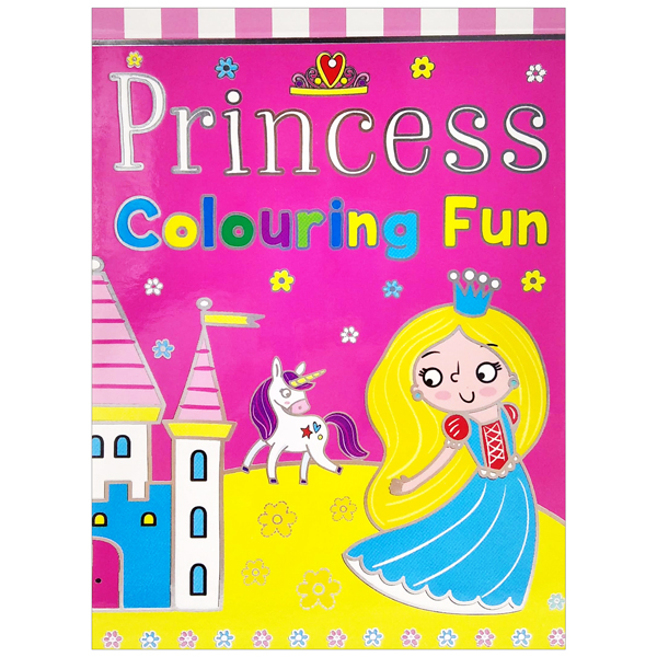 princess colouring fun