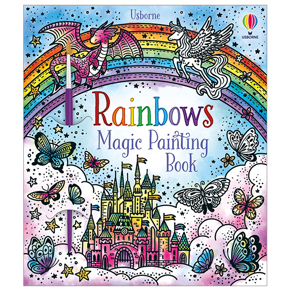 rainbows magic painting book