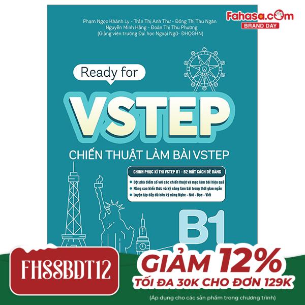 ready for vstep b1 - chiến thuật làm bài vstep đạt điểm cao