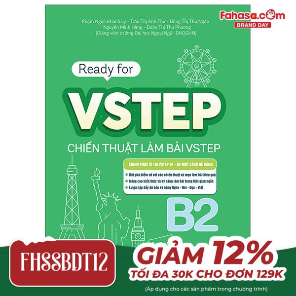 ready for vstep b2 - chiến thuật làm bài vstep đạt điểm cao