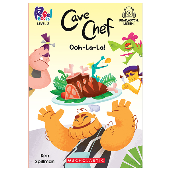 reel books level 2 - cave chef 1 - ooh la la! (with storyplus)