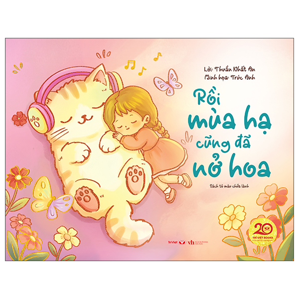 Rồi Mùa Hạ Cũng Đã Nở Hoa - Sách Tô Màu Chữa Lành