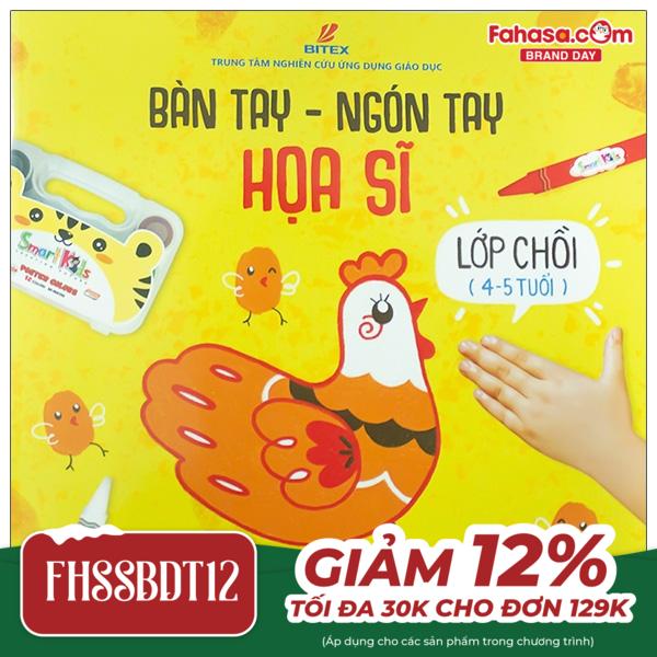 sách bàn tay - ngón tay họa sĩ lớp chồi (4-5 tuổi)