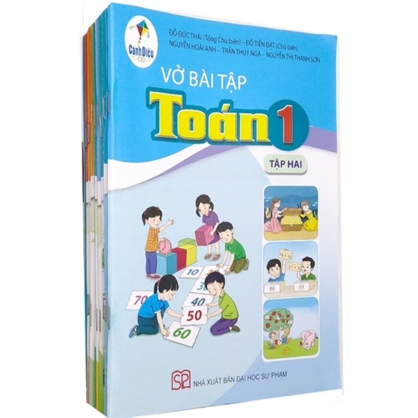 Sach Giao Khoa Bo Lop 1 - Canh Dieu - Sach Bai Tap (Bo 11 Cuon) (Chuan)
